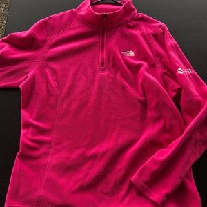 Pink North Face Fleece